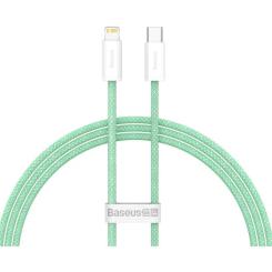 Дата кабель Baseus USB-C to Lightning 2.0m 20W green Фото
