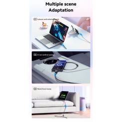 Дата кабель Essager USB-C to USB-C 1.0m 100W blue Фото 7