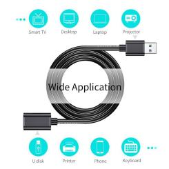 Дата кабель Essager USB 3.0 AM/AF 1.0m Фото 4