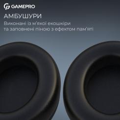 Наушники GamePro Asgard Freya Pro Wireless Black Фото 9