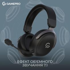 Наушники GamePro Asgard Freya Pro Wireless Black Фото 4