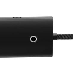 Концентратор Baseus USB-C to 4xUSB 3.0 0.25m black Фото 3