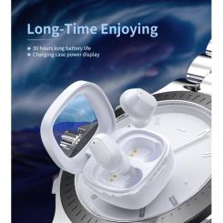 Наушники Choetech TWS Small Cube White Фото 3