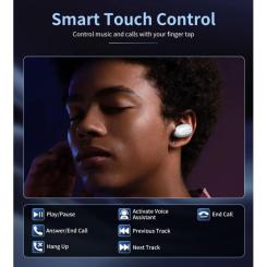 Наушники Choetech TWS Small Cube White Фото 5