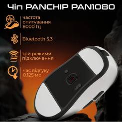 Мышка RAWM ER21 Wireless/Bluetooth Black Фото 2