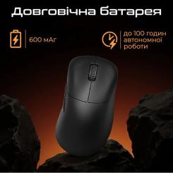 Мышка RAWM ER21 Wireless/Bluetooth Black Фото 4
