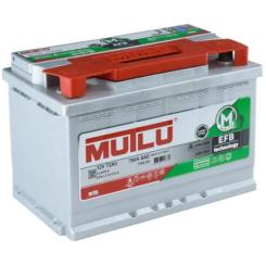 Аккумулятор автомобильный MUTLU 6СТ-72 (0) EFB.L3.72.072.A Фото 1
