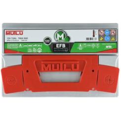 Аккумулятор автомобильный MUTLU 6СТ-72 (0) EFB.L3.72.072.A Фото 2