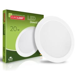 Светильник Eurolamp Downlight NEW 20W 1900lm 4000K Фото 1