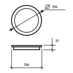 Светильник Eurolamp Downlight NEW 20W 1900lm 4000K Фото 2