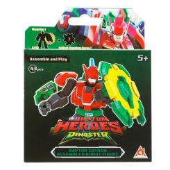 Конструктор Dinoster Робот - Раптор Хайрон Фото 5