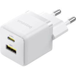 Зарядное устройство Baseus 1xUSB-C 30W + 1xUSB white Фото 4