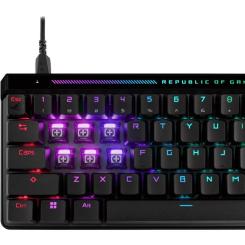 Клавиатура ASUS ROG Falchion Ace HFX USB Eng Black Фото 4