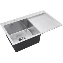 Мойка кухонная Kroner Geburstet-7849LHM Фото 2