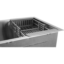 Мойка кухонная Kroner Geburstet-4843HM Фото 5