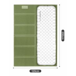 Туристический коврик Naturehike CNK2450WS044 подвійний 200x120х1,8см синій Фото 1