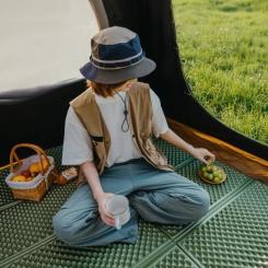Туристический коврик Naturehike CNK2450WS044 подвійний 200x120х1,8см синій Фото 3