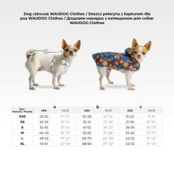 Дождевик для животных WAUDOG Clothes "Нескінченні світи" M Фото 1