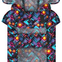 Дождевик для животных WAUDOG Clothes "Нескінченні світи" M Фото 3