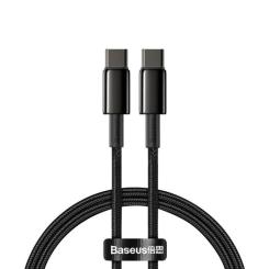 Дата кабель Baseus USB-C to USB-C 1.0m 100W black Фото