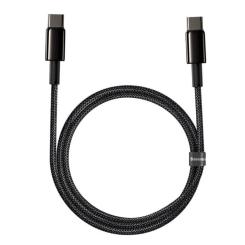 Дата кабель Baseus USB-C to USB-C 1.0m 100W black Фото 1