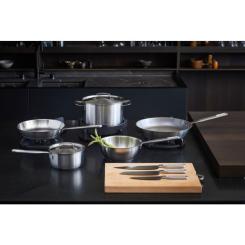 Сковорода Fiskars All Steel Pure матова 28 см Фото 10