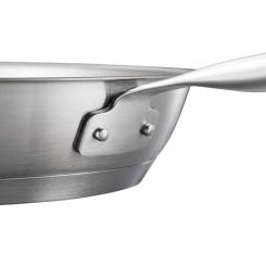 Сковорода Fiskars All Steel Pure матова 28 см Фото 3