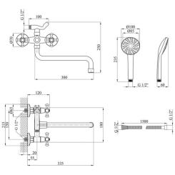 Смеситель Kroner Rhein-C071 Фото 6