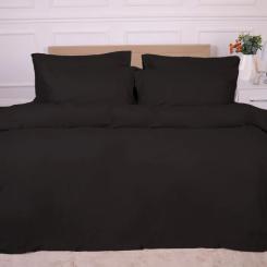 Постельное белье MirSon 002 Black Фланель 2x143x210 Семейный Фото 5