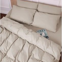 Постельное белье MirSon 004 Cappuchino Фланель 2x143x210 Семейный Фото 2