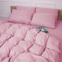 Постельное белье MirSon 008 Pink Фланель 2x143x210 Семейный Фото 11