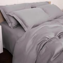 Постельное белье MirSon Tencel №06 Gray 2x160x220 Сімейний Євро Фото 6
