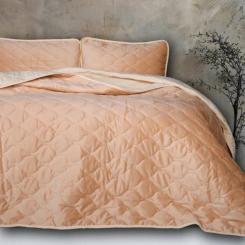 Покрывало MirSon №5050 Velor charm Beige 150х210 см Фото 5