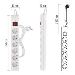 Сетевой удлинитель EMOS P54215 Фото 11