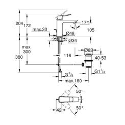 Смеситель Grohe QuickFix 1018322430 Фото 3