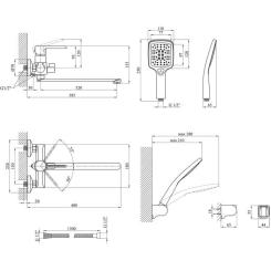 Смеситель Kroner Essen-SCH070 Фото 7
