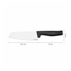 Кухонный нож Fiskars Hard Edge Santoku 16 см Фото 1