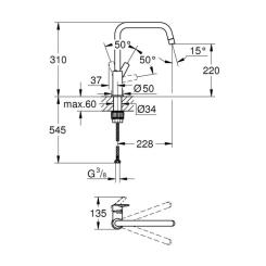 Смеситель Grohe QuickFix Start Фото 4