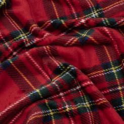 Плед Ardesto Christmas Flannel 160х200см, 100% поліестер, кліти Фото 4