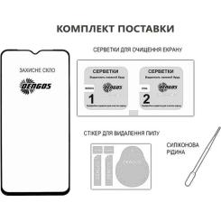 Стекло защитное Dengos Full Glue Xiaomi Redmi 15C Black Фото 2