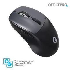 Мышка OfficePro M398B Wireless/Bluetooth Black Фото 10