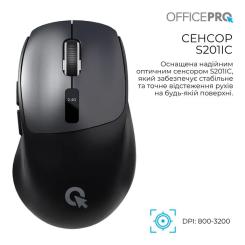 Мышка OfficePro M398B Wireless/Bluetooth Black Фото 6