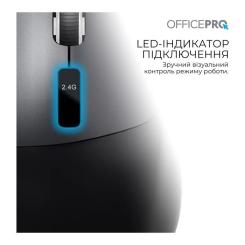 Мышка OfficePro M398B Wireless/Bluetooth Black Фото 7