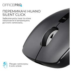 Мышка OfficePro M398B Wireless/Bluetooth Black Фото 8