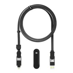 Дата кабель Rolling Square 6in1 inCharge XL 3.0m black Фото