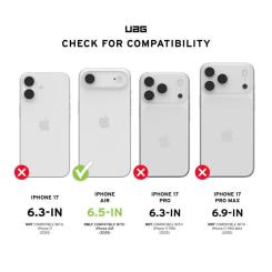 Стекло защитное UAG iPhone 17 Air Transparent Фото 6