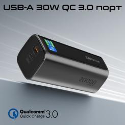 Батарея универсальная Promate 20000mAh PD/130W Фото 5