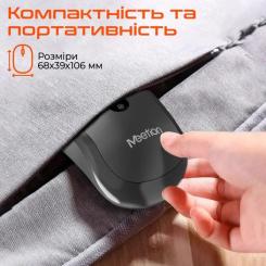 Мышка Meetion BTM185R Bluetooth/Wireless Black Фото 5