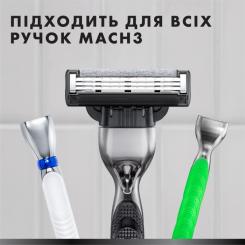 Сменные кассеты Gillette Mach3 Charcoal Деревне вугілля 5 шт. Фото 5