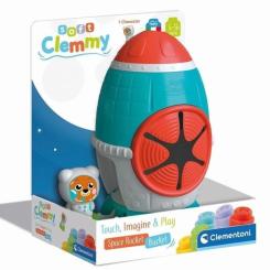 Развивающая игрушка Clementoni Space Rocket, серія Soft Clemmy Фото 1